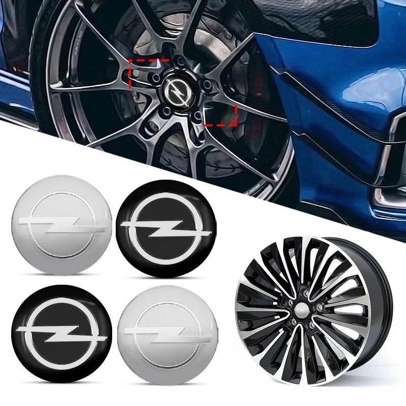 Czsvdy1 Czprfz1 4PCS 60mm Car Wheel Center Caps Tyre Rim Hub Cap Cover Stickers Badge For Opel Astra J Insignia Astra G Corsa Zafira Accessories