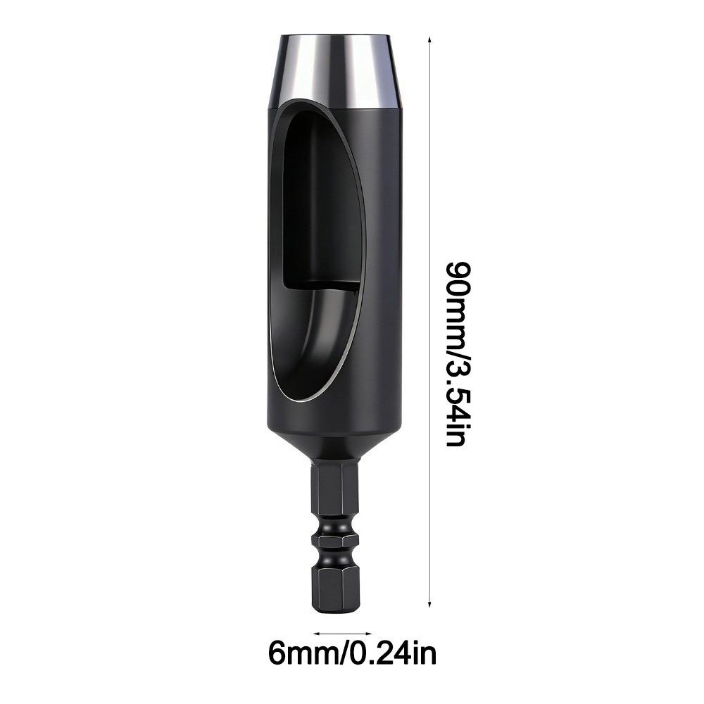 DIY Electric Belt Punch Portable Leather Hollow Hole Punch Plasterboard Circular Perforation