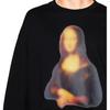 Off-White Mona Lisa Print Hoodie Fw20 Men Tops Black OMBA035F20FLE0041010
