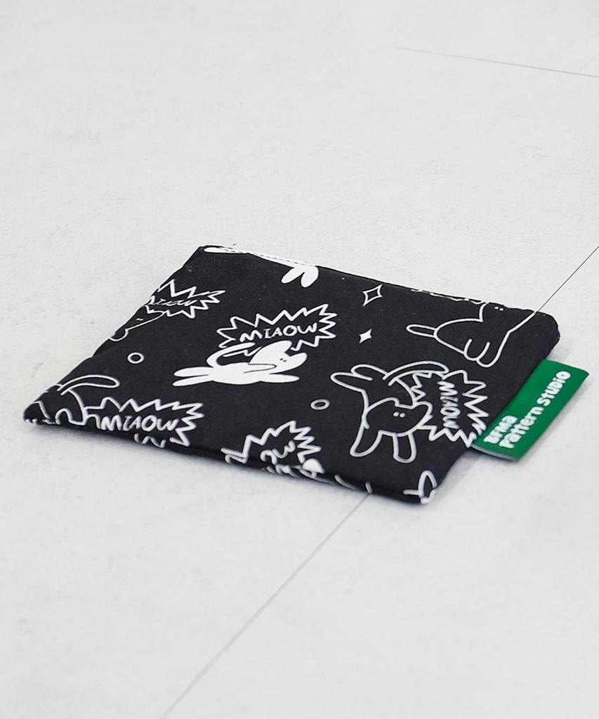 Balloon Friends [Bfma P.Studio] Miyao Cat Pattern Zipper Pouch S