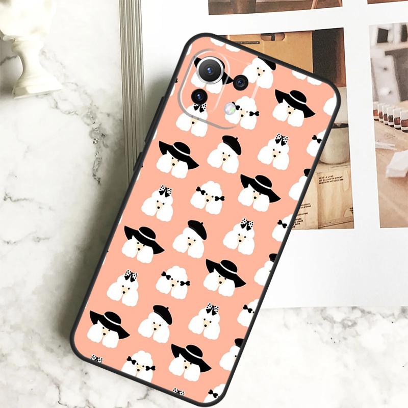 Poodle Dog Case For POCO X6 M6 Pro X5 X3 M5s F3 F5 Xiaomi 14 Ultra 12 13 Lite 11T 12T 13T Pro Cover