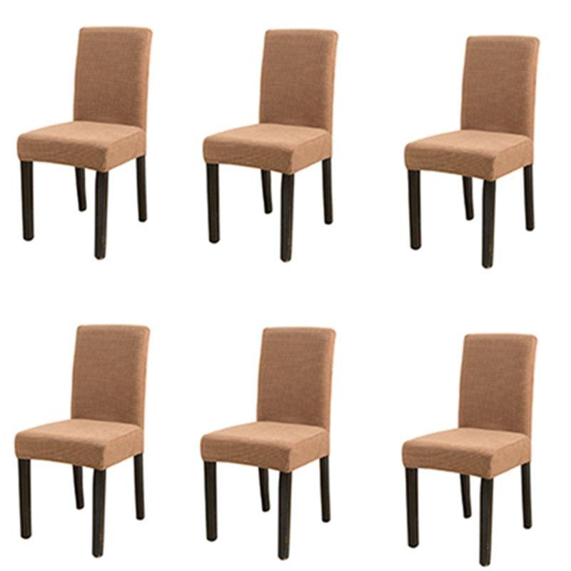 

Good-Waterproof Dining Room Chair Cover Stretch Jacquard Parson Chair Slipcover Removable Washable