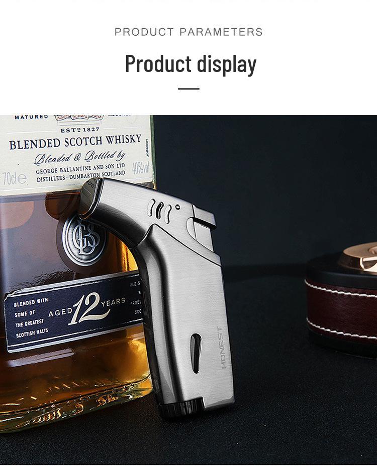 Flying Elephant Metal Jet Torch Lighter for Cigars, Mosquito Coils, and Incense.