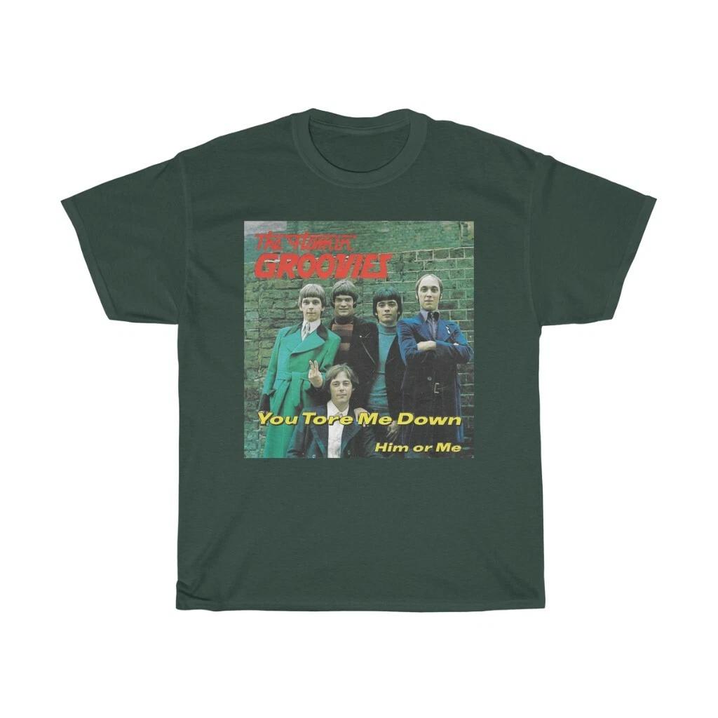 Flamin Groovies ПауэрПоп Рок Унисекс Взрослая Футболка Плотный Хлопок M