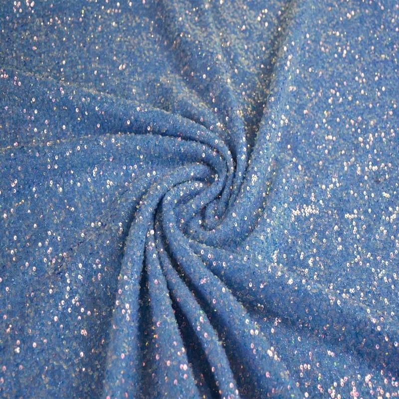 26 Colors 3mm High-Density Glitter Sequin Fabric Christmas Wedding Decoration Dress Handbag Accessories Trimming Cloth Material