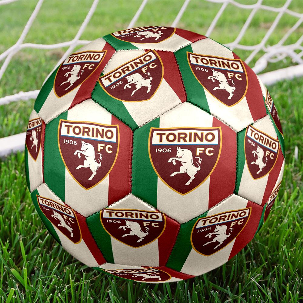 Torino Fc Crest Design Size 5 Soccer Balls, High-Quality, Anti-Slip, Protective Football, a Unique Gift Suitable for Birthdays, Christmas