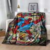 1pc Spider-Man City Blanket Soft and Warm for Sofa Office Camping Travel Livingroom Great Gift for Friends and Family Comfortable