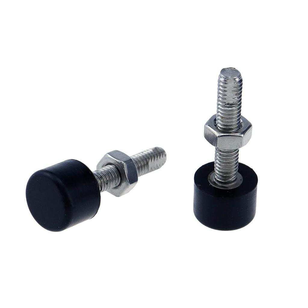 Hood Adjuster Bumper Stopper Rubber Hood Bumper Stop Bolt Nuts M4×20mm, Pack of 2