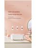 Transparent Dustproof Cosmetic Organizer: Cotton Swab, Makeup Remover, Sponge, Lipstick Storage Box with Lid.