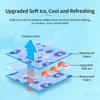 Pet Ice Mat Summer Cooling Pad For Single Use Cool Soft Ice Cushion