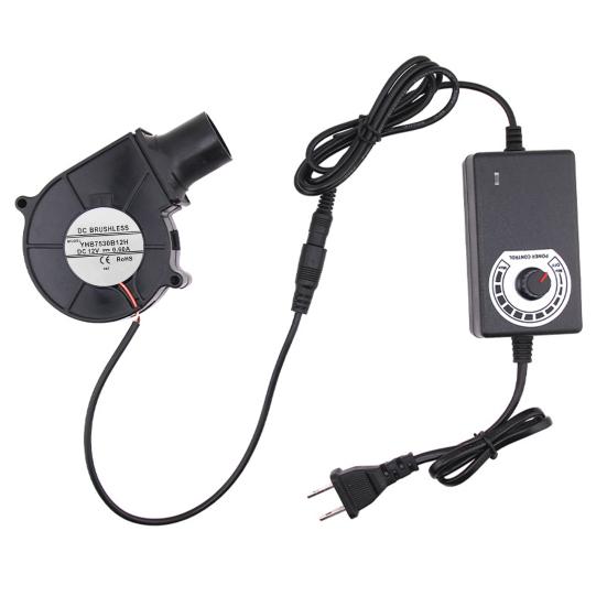 BBQ Fan Air Blower Variable Speed Adjustable Low Noise Multifunctional