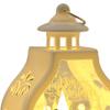 Christmas Candle Lantern Hanging Decorative Ornament Candlestick Tabletop
