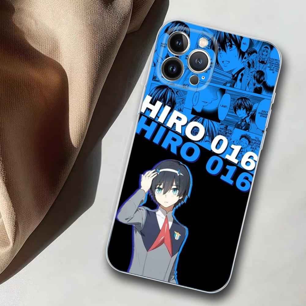 DARLING in the FRANXX Phone Case For iPhone 14 11 12 13 Mini Pro XS Max Cover 6 7 8 Plus X XR SE 2020 Funda Shell