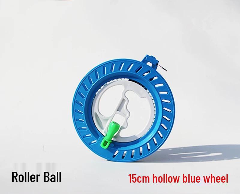 Weifang Crystalowy Kołowrotek do Latawca z Samoblokującym Kołem dla Dorosłych i Dzieci - Puste Wzornictwo Narzędzie do Puszczania Latawca