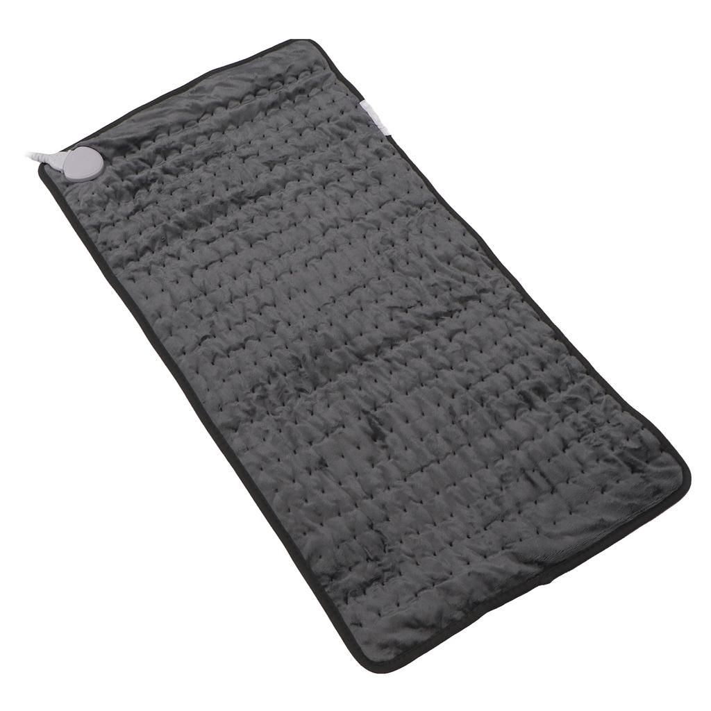 Electric Warmer Pad Soft 6 Heat Settings Auto Electric Heated Blanket Dark Green 29.9 X 15.7in US