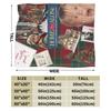Home Alone Christmas Comedy Film Printed Blanket For Men Women Warm Cozy Fluffy Throw Blankets for Living Room Multi-size