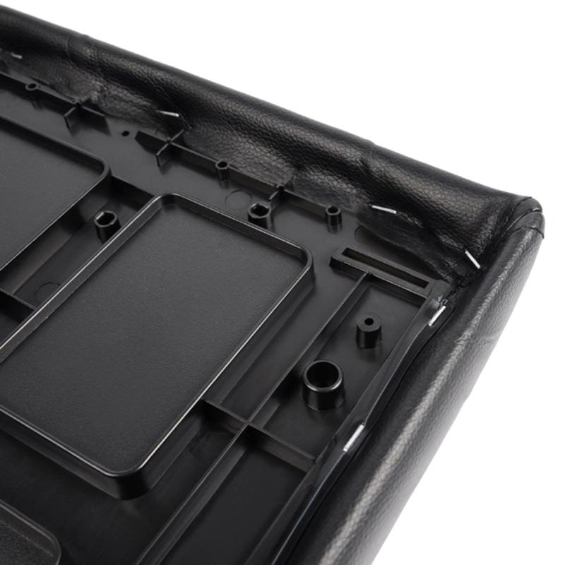 Auto Black Center Console Lid Kit Replacement Fit for Pickup Truck SUV Automobile Replacement