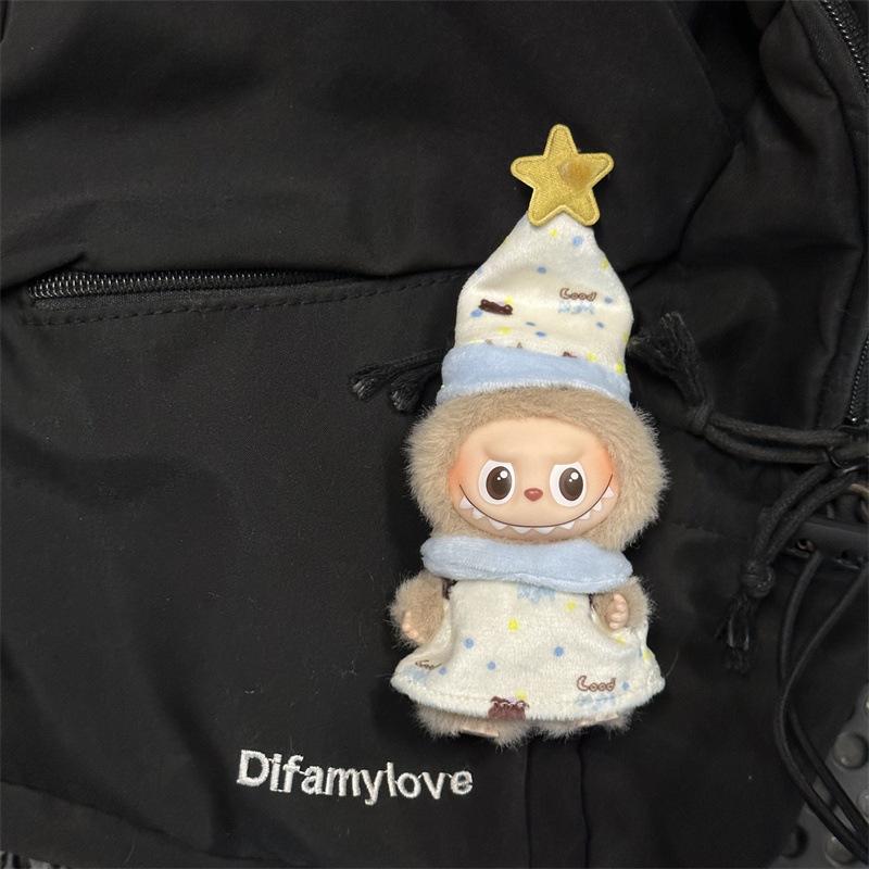 [Only Clothes] 1:8 Scale Mini Toy Style 10cm Doll Clothes and Accessories Customizable Tracksuit