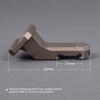 35/45 Degrees Offset Optical Side Metal Mount For T01 T02 RM Red Dot Sight Scope Base Bracket 20mm Rail Hunting Accessories