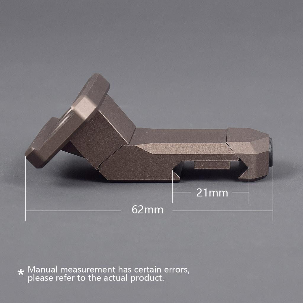 35/45 Degrees Offset Optical Side Metal Mount For T01 T02 RM Red Dot Sight Scope Base Bracket 20mm Rail Hunting Accessories