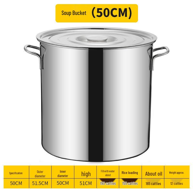 ShengJia Commercial Stainless Steel Multipurpose Pot with Lid