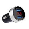 Universal LED Volume Display Dual USB Port 3.1A Fast Charging Car Charger Socket