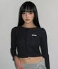 Crank Dot Fleece Cardigan_Navy