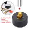 Bar Air Pressure Gauge Thread 1/4 BSP Thread 0-180 PSI 0-12 Manometer Double Scale For Air Compressor Pneumatic Hydraulic Fluid