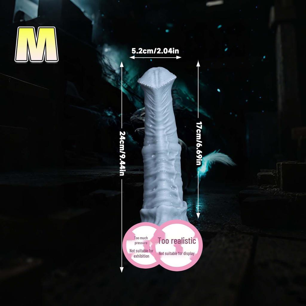 Extra-Large Silicone Horse Phallus - Realistic Animal Toy for Men and Women