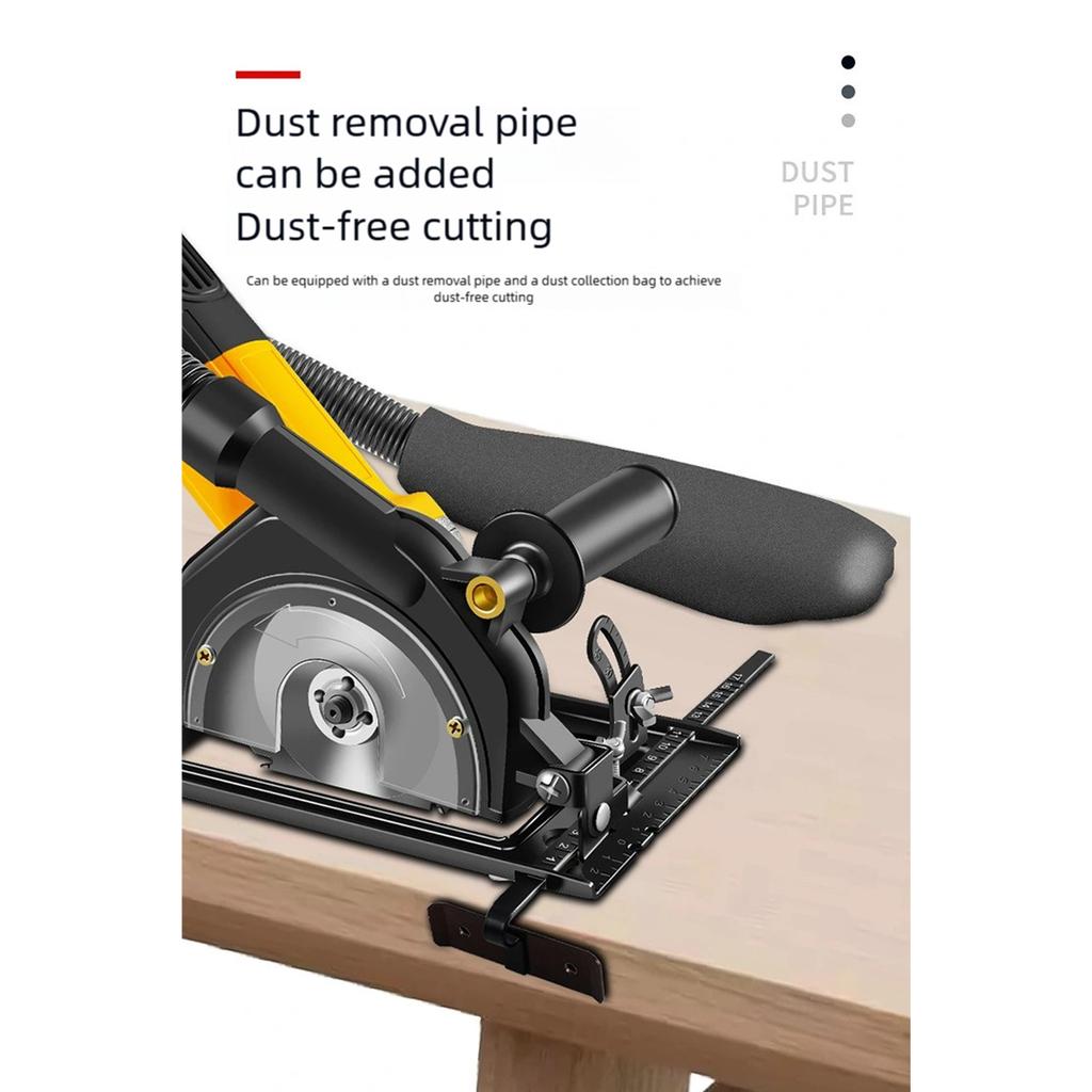 Upgraded Angle Grinder Stand Fixed Grinder Holder Sliding Handle Bracket Adjustable Angle Grinder Machine Base