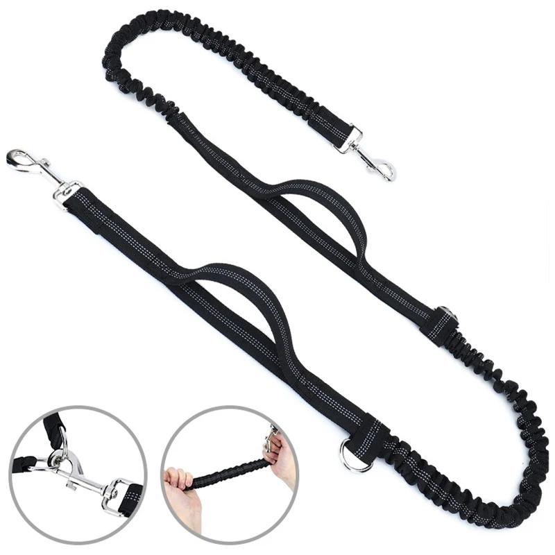 Outdoor Sports Dog Walking Waist Bag with Traction Rope Multifunctional Running Fitness Training Hands Free Pet Jogging Bag