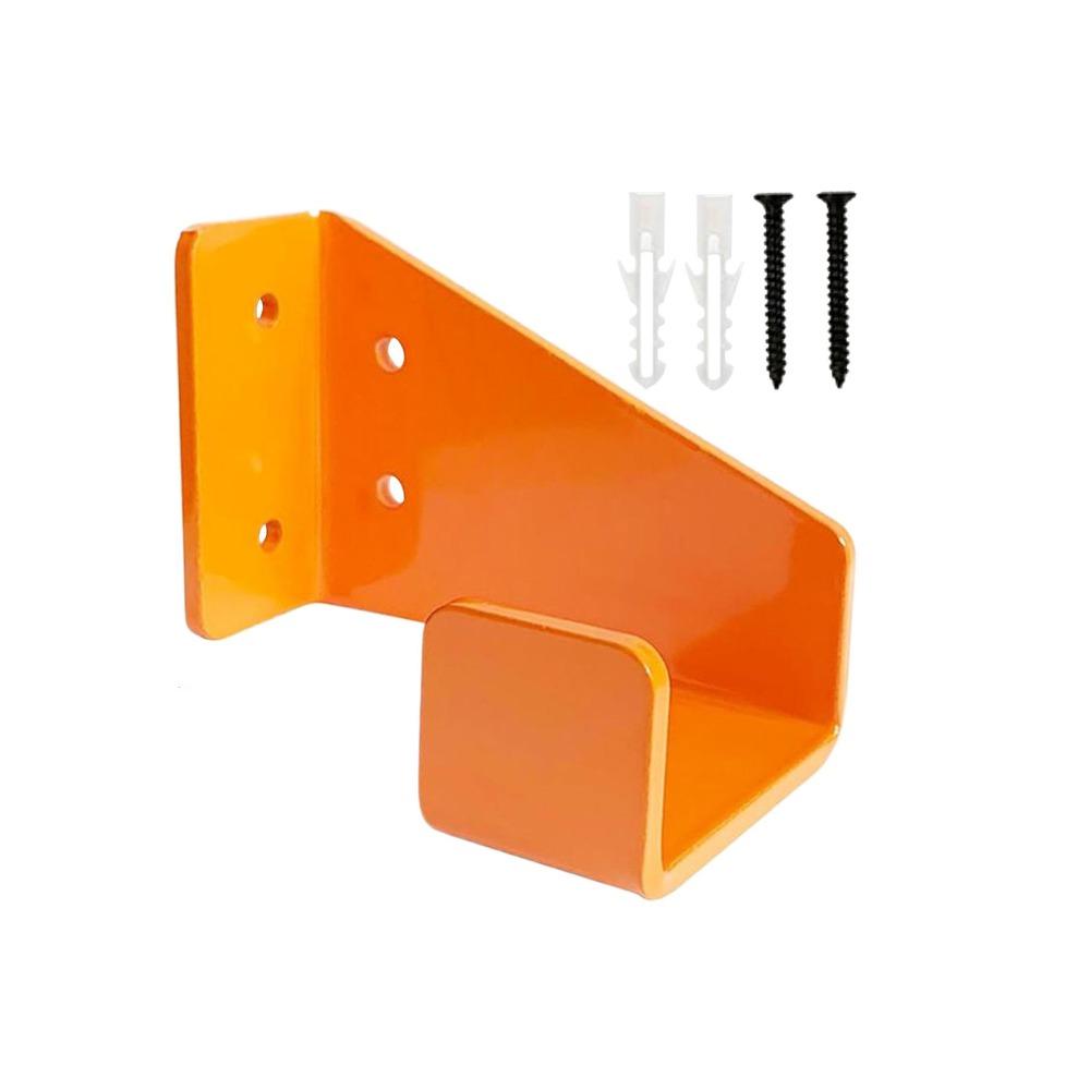 

Wall-mounted Heavy Duty Chainsaw Hanger Multifunctional Carbon Steel Plate Orange Chainsaw Holders with Expansion Screws оранжевый