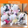 West Dog Highland Plush Keychain Backpack Decor Pendant Gift For Girls Children