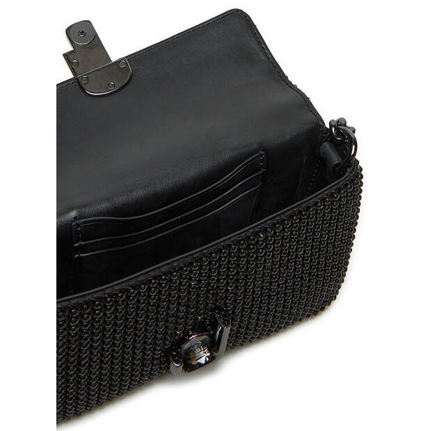 Сумочка Marc Jacobs The Rhinestone J Marc Mini Shoulder Bag H912M06RE22 чёрный