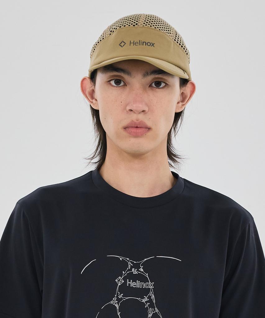 Hellinogseuweeo Mesh Hybrid Cap_Beige