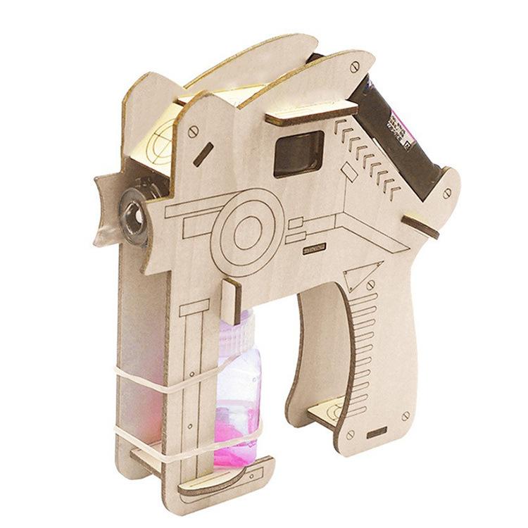 

Самодельная ручная машина для производства пузырей Научный эксперимент Обучающие игрушки Студенты Самодельные технологии Мелкое производство Изобретение древесина