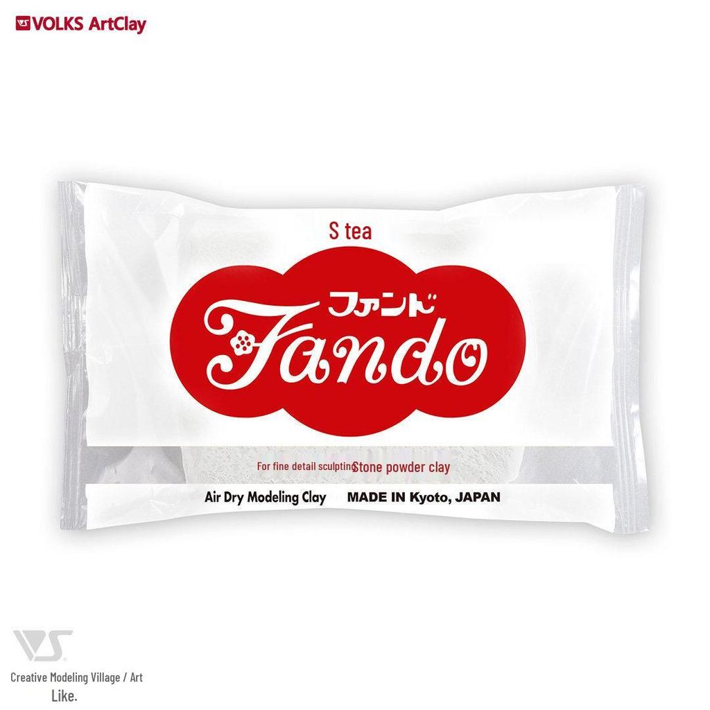 Ladoll White Air-Dry Clay Kit 500g - No-Bake DIY Stone Clay for Figures