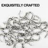 Brass Material Fishing Spinners 100pcs U-Shaped Fishing Spinners  For Lure Making