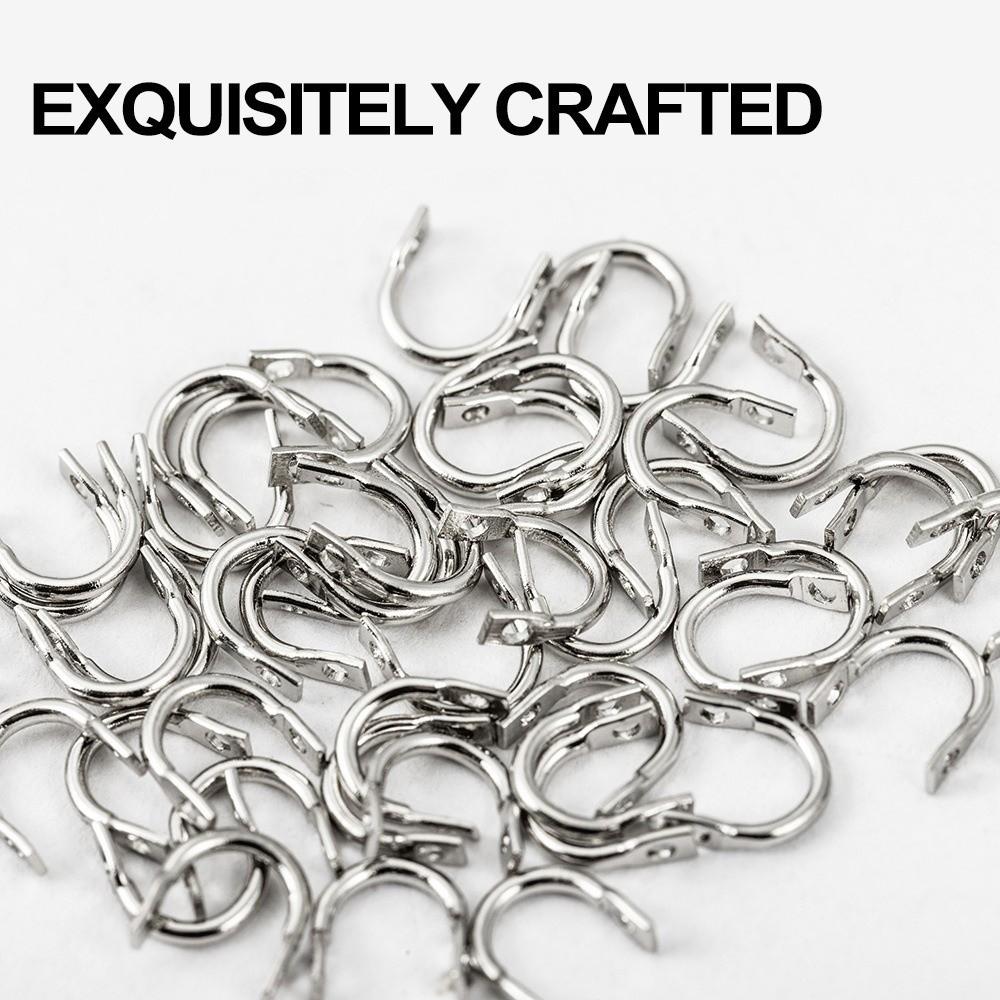 Brass Material Fishing Spinners 100pcs U-Shaped Fishing Spinners For Lure Making