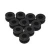 Cover Fairings Grommets ID 9mm Model Motorcycle Mount Set OD 18.5mm Replacement Black Box Engine For Kawasaki ZX-6R
