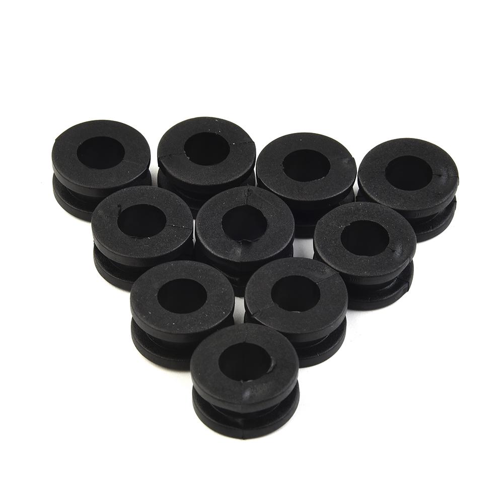Cover Fairings Grommets ID 9mm Model Motorcycle Mount Set OD 18.5mm Replacement Black Box Engine For Kawasaki ZX-6R