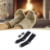 Electric Heated Socks Battery Operated Comfortable Cotton Socks for Winter Travel Camping Cycling Skiing Hiking One Size