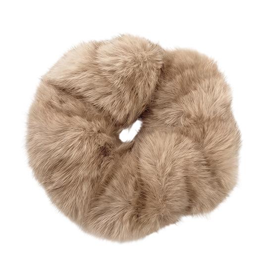 Yousheng Women Hair Rope Large Size Plush Hair Scrunchies Comfortable Fit No Pulling Warm Hair Band Hair Accessories