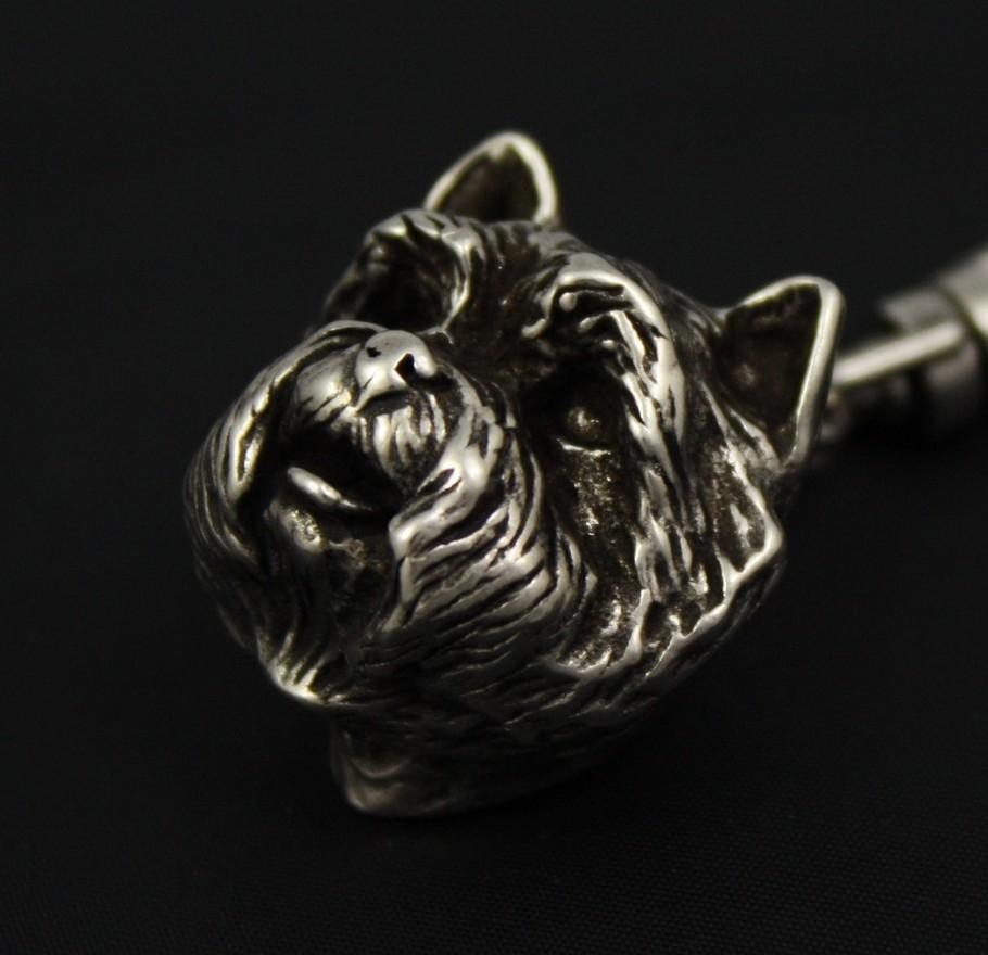 West Highland White Terrier, Westie, Westy I - Collana per cane, gioiello unico per l'appassionato di cani, ciondolo serpente unico della marca Art-Dog