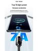 Nabíjecí kabel ESSAGER Type-C7A s digitálním displejem pro telefony Huawei, Honor, OPPO a další