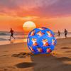 1pc Baby Tiger Adventure Theme Soccer Ball Football, Size 5, Lightweight PVC, Outdoor Training Soccer Ball,Gift C65142