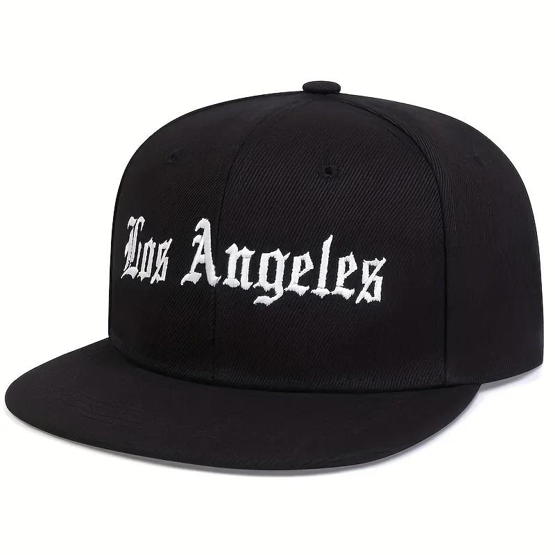 

Унисекс Бейсболки Snapback с вышивкой Los Angeles в стиле Hip-Hop, весенне-осенние, регулируемые, повседневные, для улицы, защита от солнца