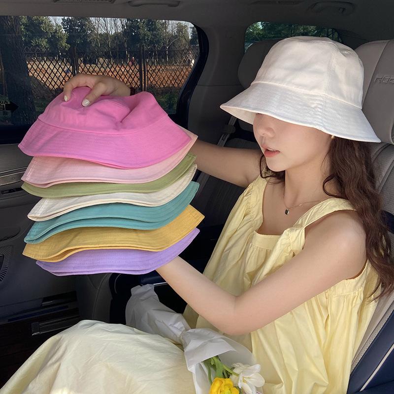 Sun Visor Spring and Summer Sun Protection Hat New Versatile Travel Street Face-Covering Fisherman Hat for Women