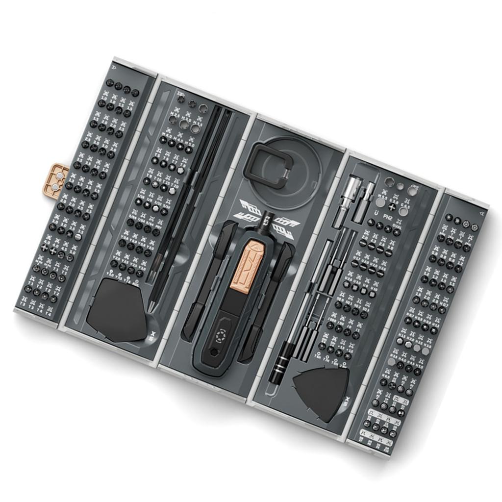 Manual Screwdriver Set 180 in 1 Multifunctional Fine Magnetic Repair Tool Kit for Laptop