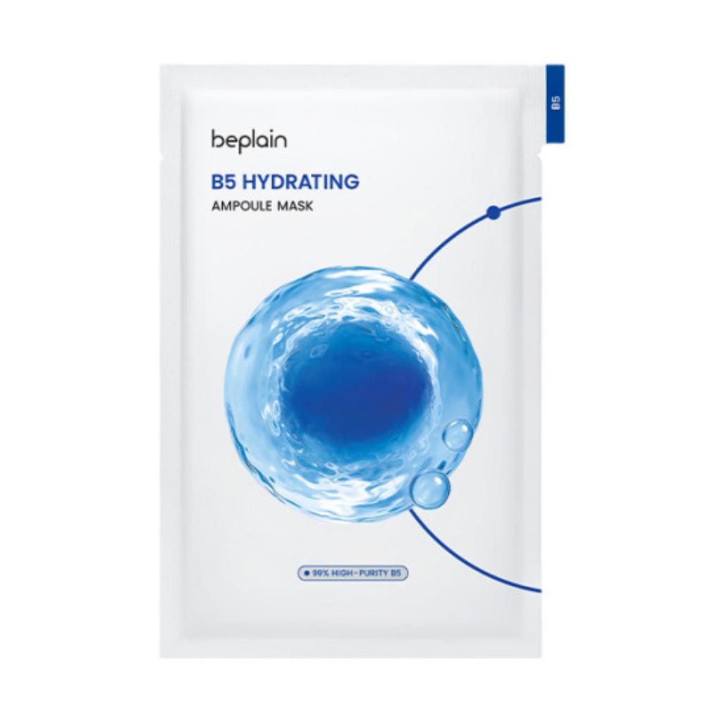 BEPLAIN New Ampoule Mask 10 Sheets | B5 Hydrating & Madecassoside Soothing Masks B5 Hydration